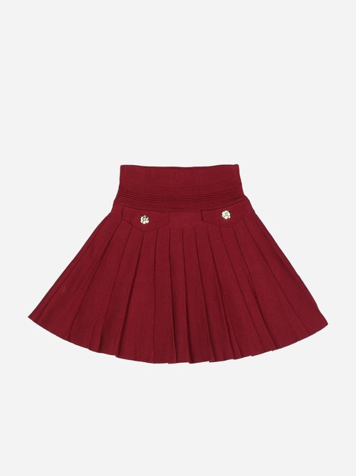 Falda de punto con bolsillos - Kids Star - Kiabi