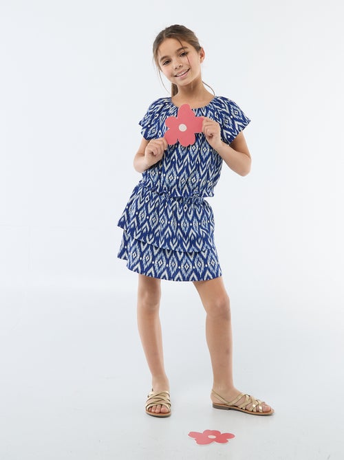 Falda de punto elástico - Kiabi