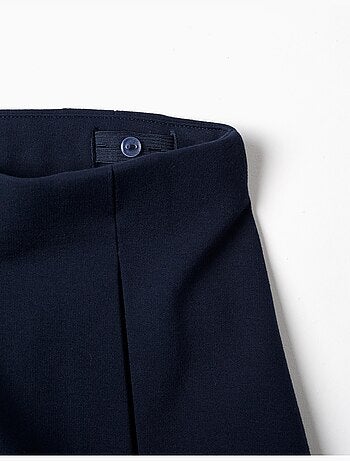 Falda de punto Roma con pliegues