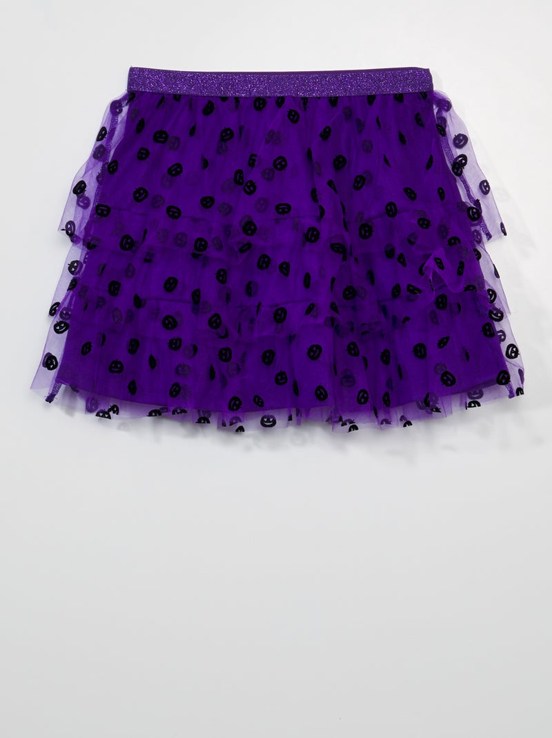 Falda de tul 'Halloween' PURPURA - Kiabi