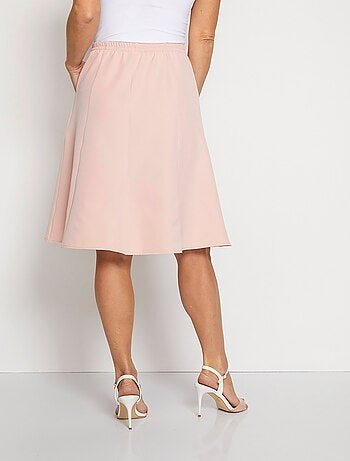 Falda evasé de tejido elástico - Afibel