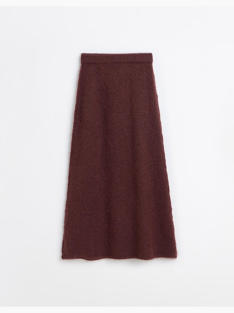 Falda evasé, mo fashion Marrón - Kiabi