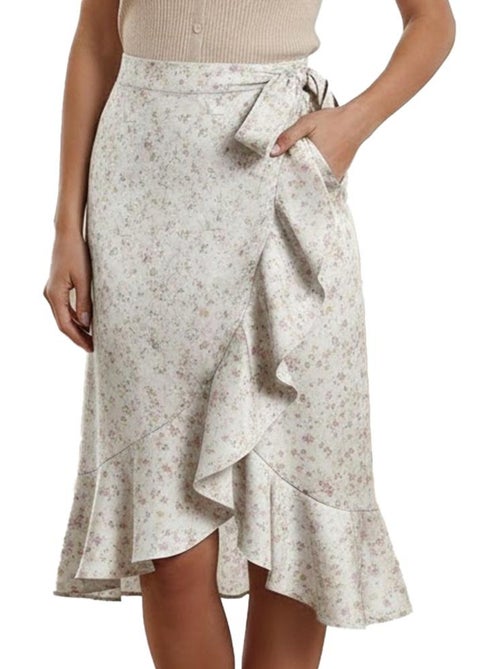 Falda Floral Vero Moda para Mujer - Kiabi