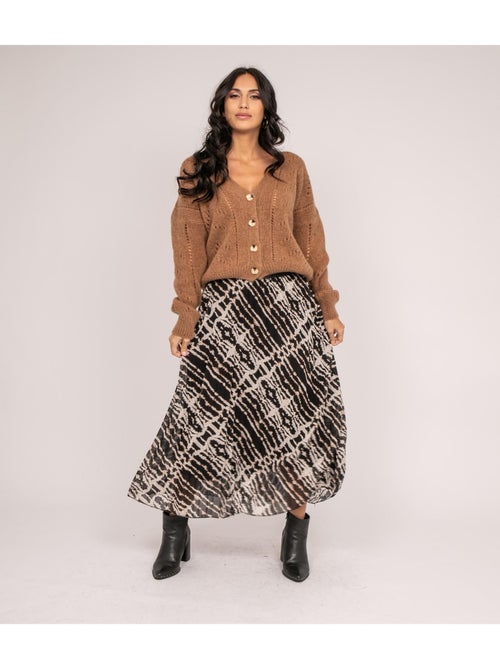 Falda larga con motivos XOMALIA - Kiabi