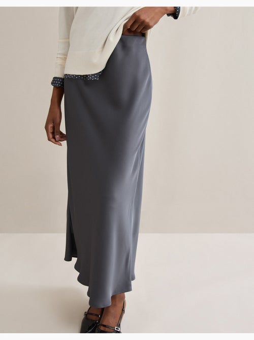 Falda larga de satén, MO Fashion - Kiabi