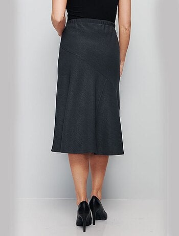 Falda larga de vuelo en tejido elástico - Afibel