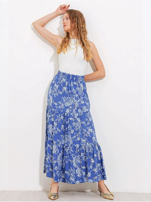 Falda larga estampada bdart - Kiabi Falda larga estampada bdart - Kiabi