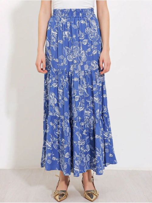 Falda larga estampada bdart - Kiabi Falda larga estampada bdart - Kiabi