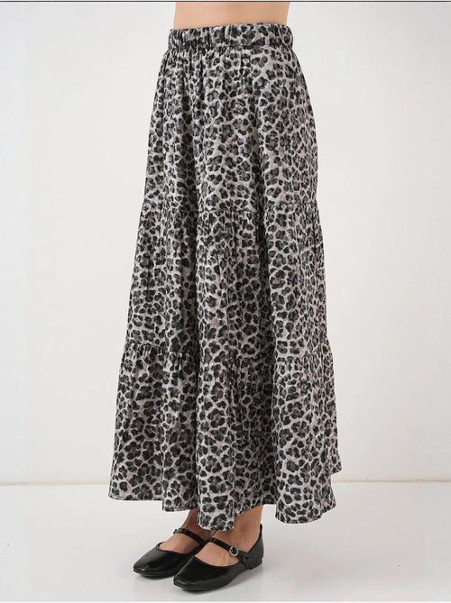 Falda larga estampada bdart - Kiabi
