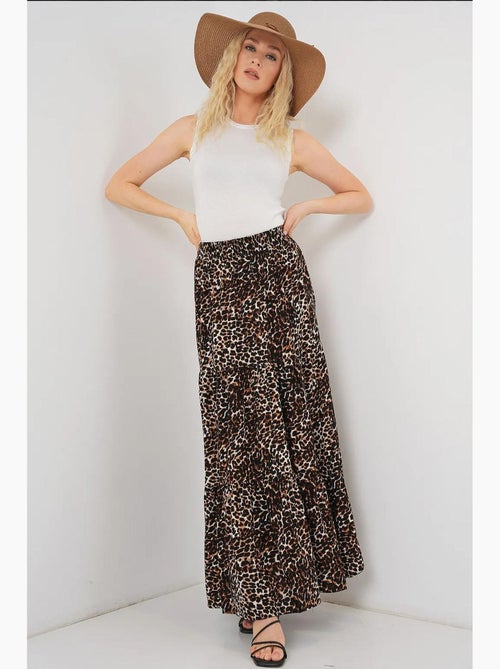Falda larga estampada bdart - Kiabi