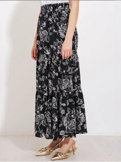 Falda larga estampada bdart - Kiabi Falda larga estampada bdart - Kiabi