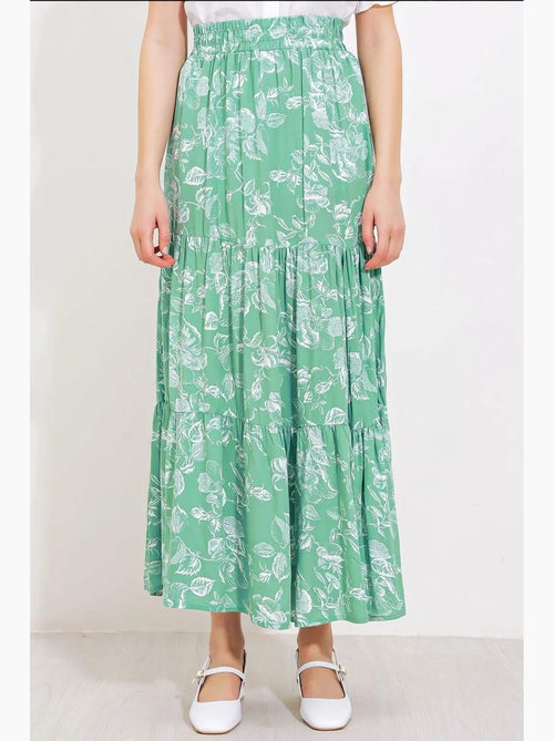Falda larga estampada bdart - Kiabi Falda larga estampada bdart - Kiabi