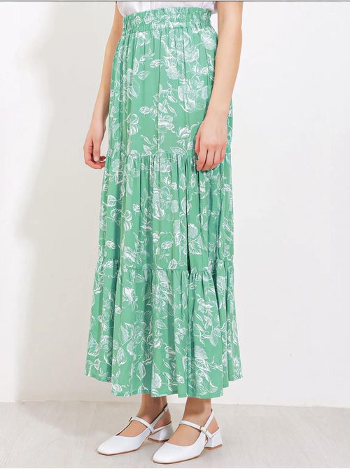 Falda larga estampada bdart - Kiabi Falda larga estampada bdart - Kiabi