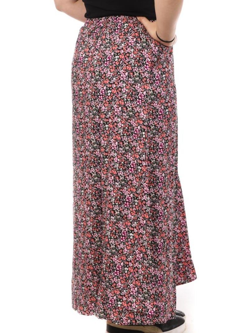 Falda Larga Estampada Vero CURVE Moda Measy para Mujer Multicolor - Kiabi