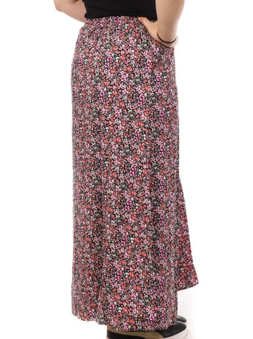 Falda Larga Estampada Vero CURVE Moda Measy para Mujer - Kiabi Falda Larga Estampada Vero CURVE Moda Measy para Mujer - Kiabi