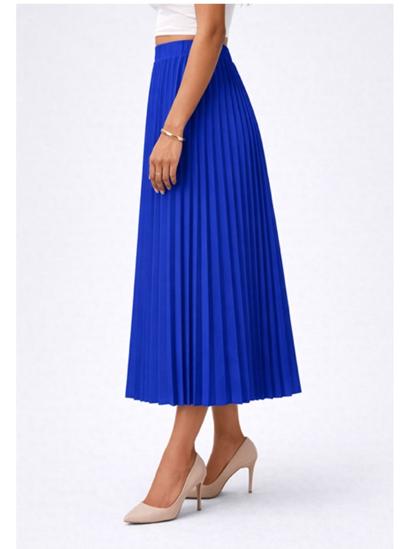 Falda larga Kebello Azul - Kiabi