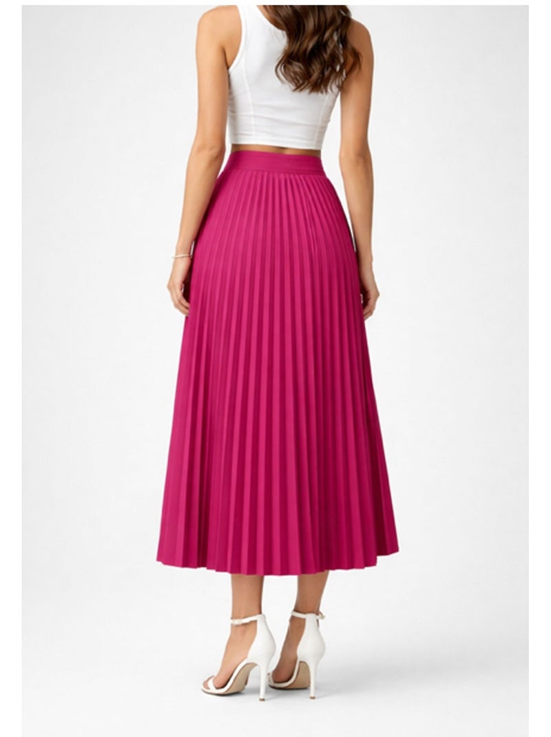Falda larga Kebello Rosa fucsia - Kiabi