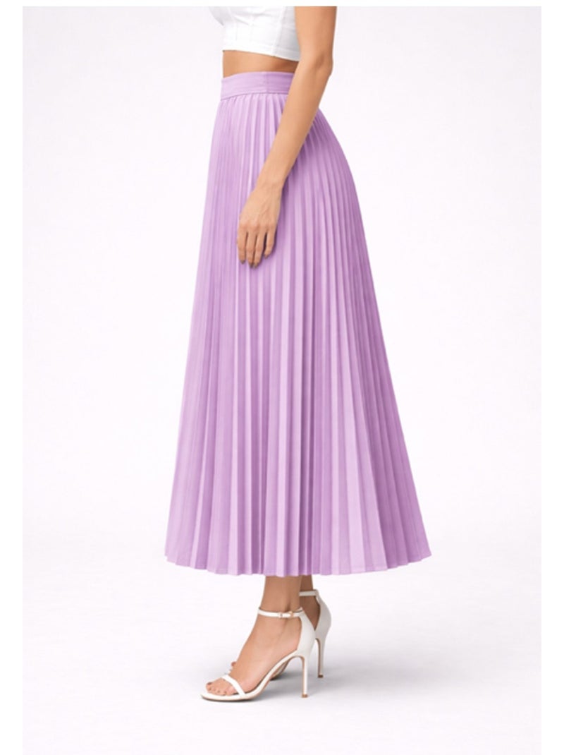Falda larga Kebello Violeta - Kiabi