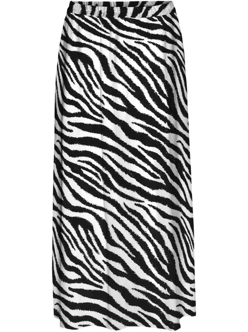 Falda larga maxi vero moda para mujer en Negro - Kiabi