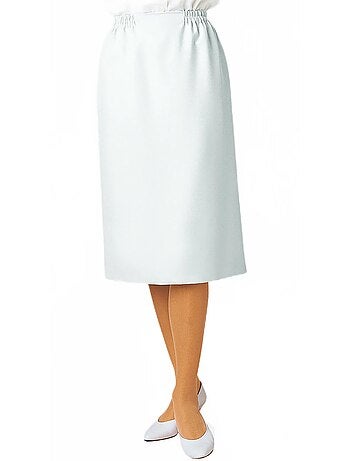 Falda larga recta de gabardina - Afibel