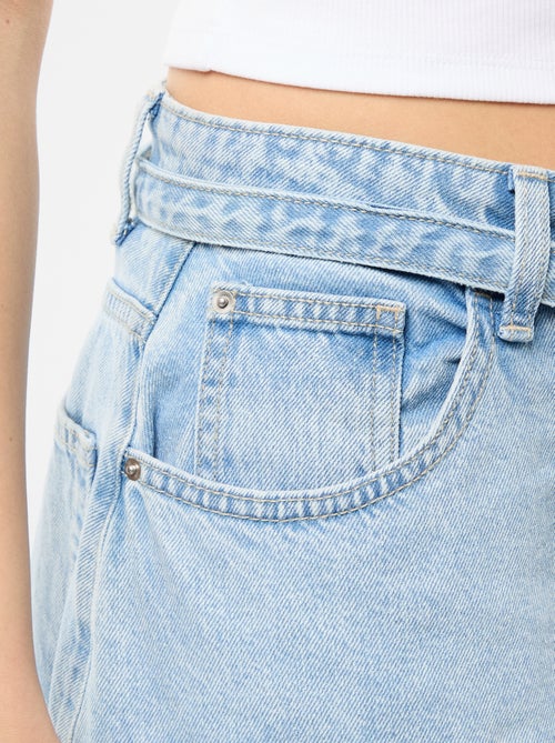 Falda larga vaquera - Kiabi