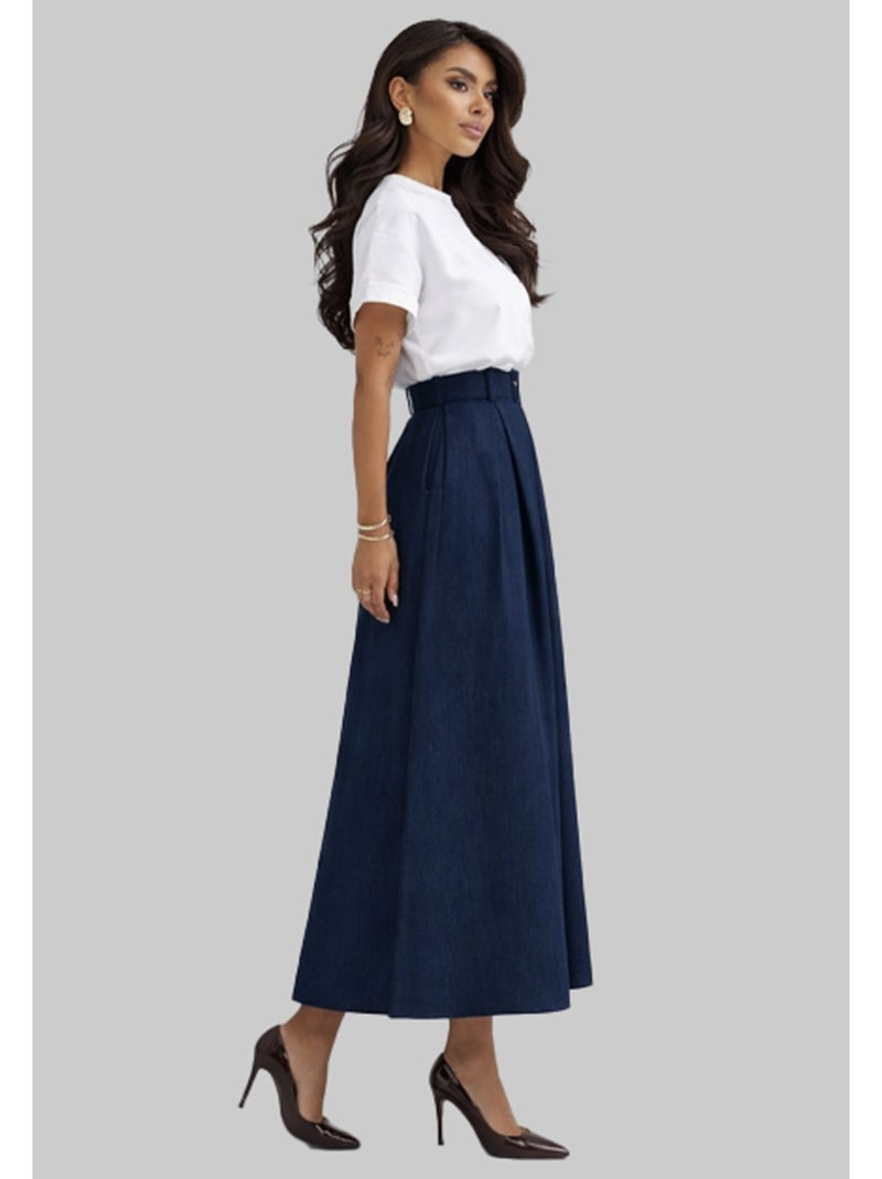 Falda larga Vero Moda Azul marino - Kiabi