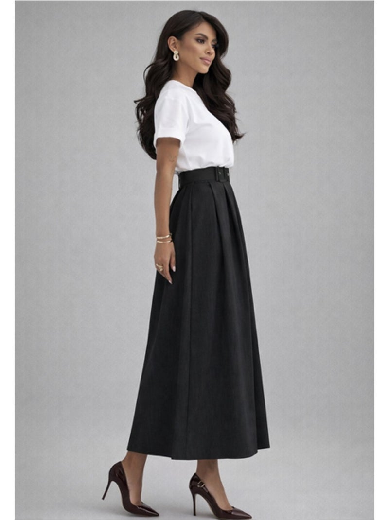 Falda larga Vero Moda Negro Negro - Kiabi