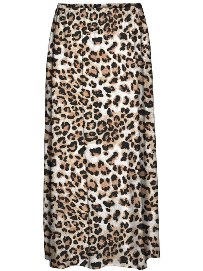 Falda Larga Vero Moda para Mujer Marrón capuchino - Kiabi