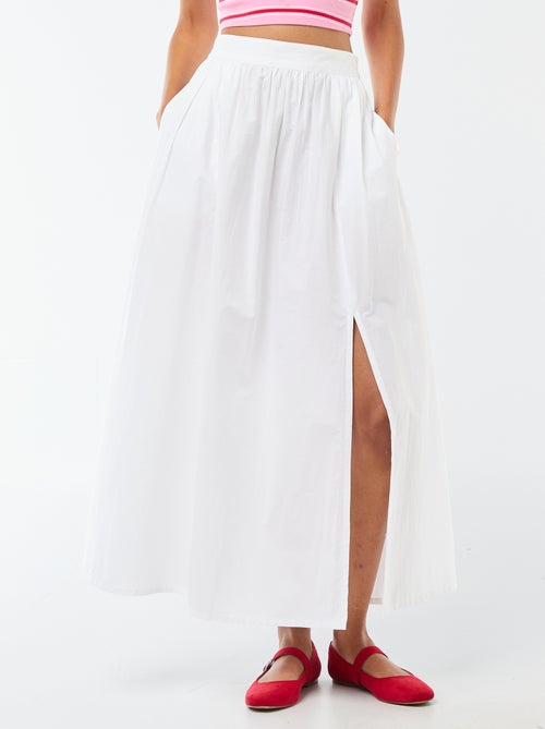 Falda larga y ancha acampanada - Kiabi