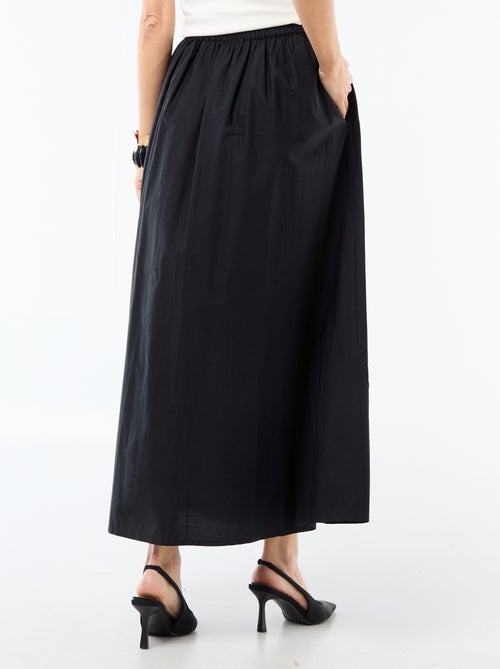 Falda larga y ancha acampanada - Kiabi