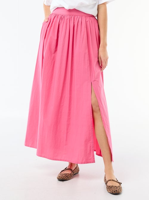 Falda larga y ancha acampanada - Kiabi