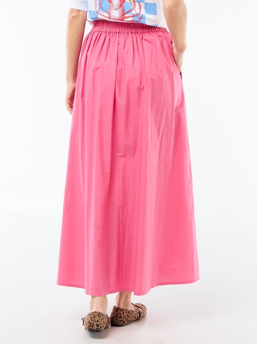 Falda larga y ancha acampanada - Kiabi