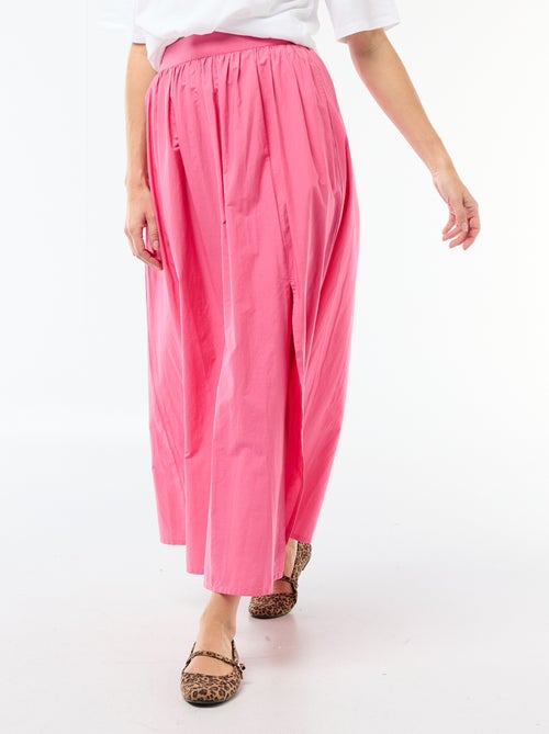 Falda larga y ancha acampanada - Kiabi