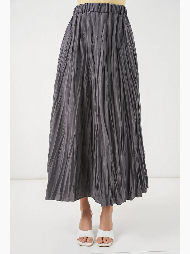 Falda maxi texturizada bdart Gris - Kiabi