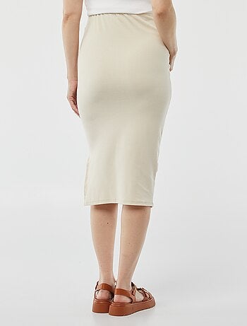 Falda midi ajustada