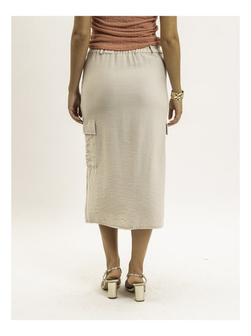 Falda midi cargo XILITA - Kiabi