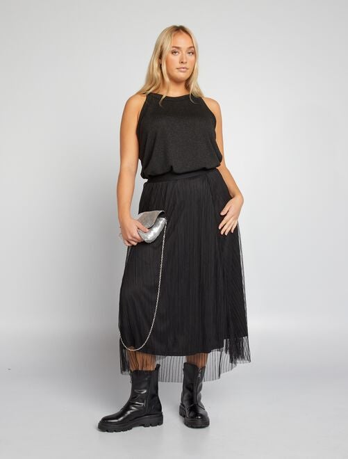 Falda de tul con forma de tutú - ROJO - Kiabi - 11.00€