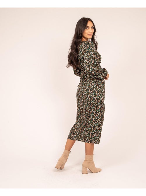 Falda midi estampada XANITA - Kiabi