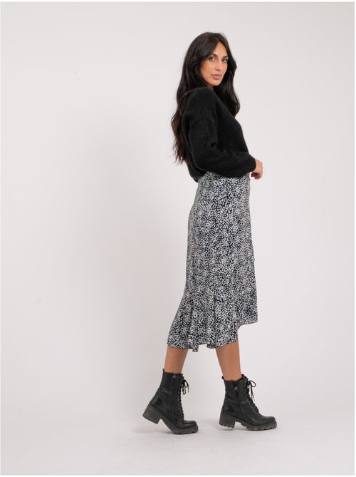 Falda midi estampada XISSA - Kiabi