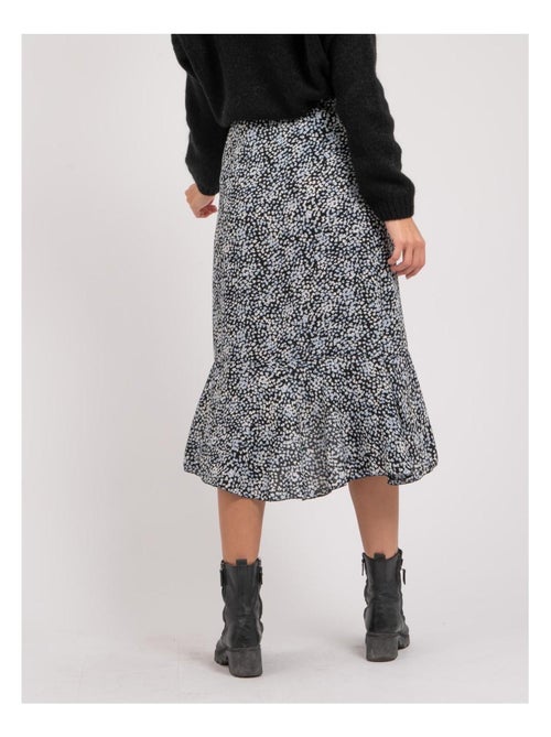 Falda midi estampada XISSA - Kiabi