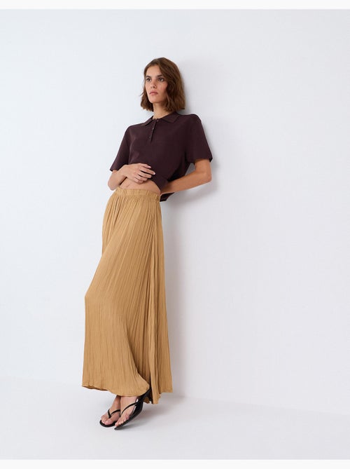 Falda midi fluida, mo fashion - Kiabi