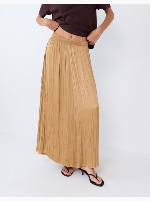 Falda midi fluida, mo fashion - Kiabi
