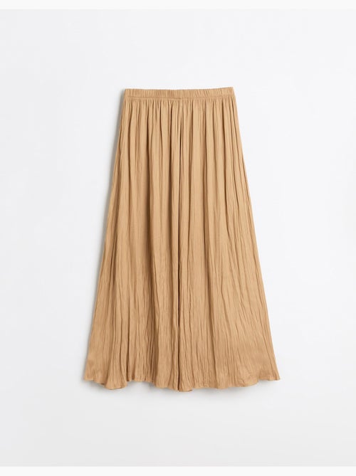 Falda midi fluida, mo fashion - Kiabi