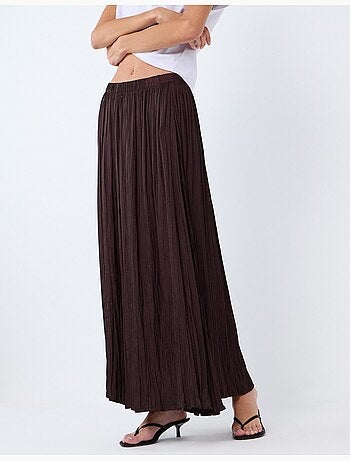 Falda midi fluida, mo fashion
