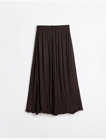 Falda midi fluida, mo fashion