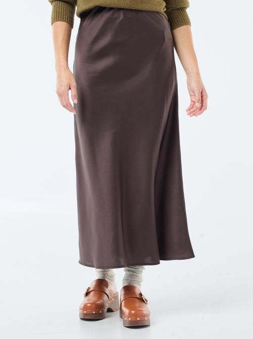 Falda midi ligera - Kiabi