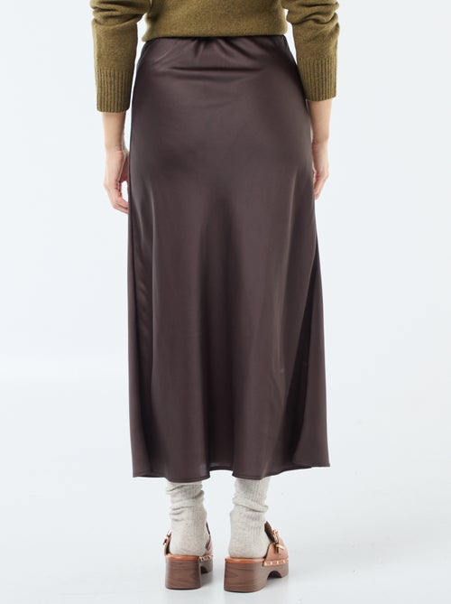 Falda midi ligera - Kiabi