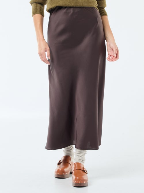 Falda midi ligera - Kiabi