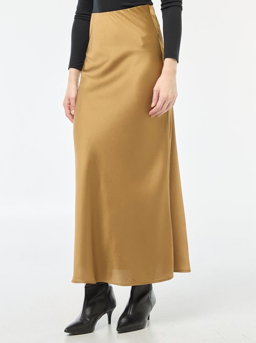 Falda midi ligera - Kiabi