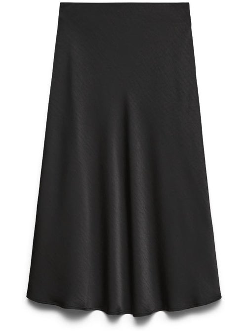 Falda midi satinada vero moda para mujer - Kiabi